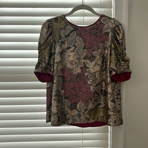 Fun Anthropologie sequin top